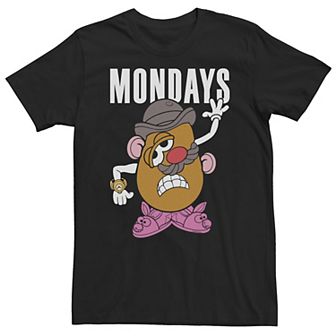 Big & Tall Mr. Potato Head Mondays Portrait Tee