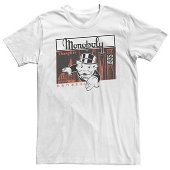 Big & Tall Monopoly Shanghai Est. 1935 Tee