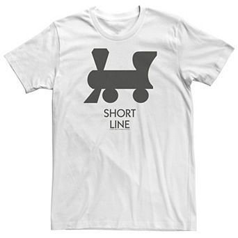 Big & Tall Monopoly Short Line Tee