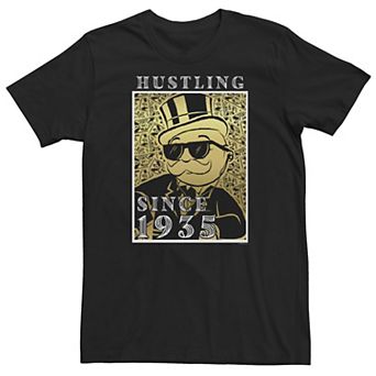 Big & Tall Monopoly 85 Years Hustling Since 1935 Tee