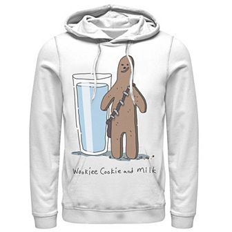 Men's Star Wars Chewbacca Wookiee Cookie And Milk Hoodie