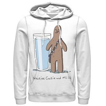 Men's Star Wars Chewbacca Wookiee Cookie And Milk Hoodie