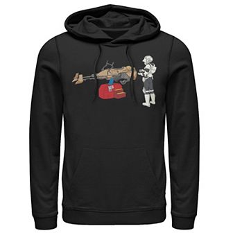 Men's Star Wars Stormtrooper Coin-Operated Speeder Bike Hoodie