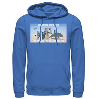 Men's Star Wars When You Can't Find The Droids You're Looking For Hoodie