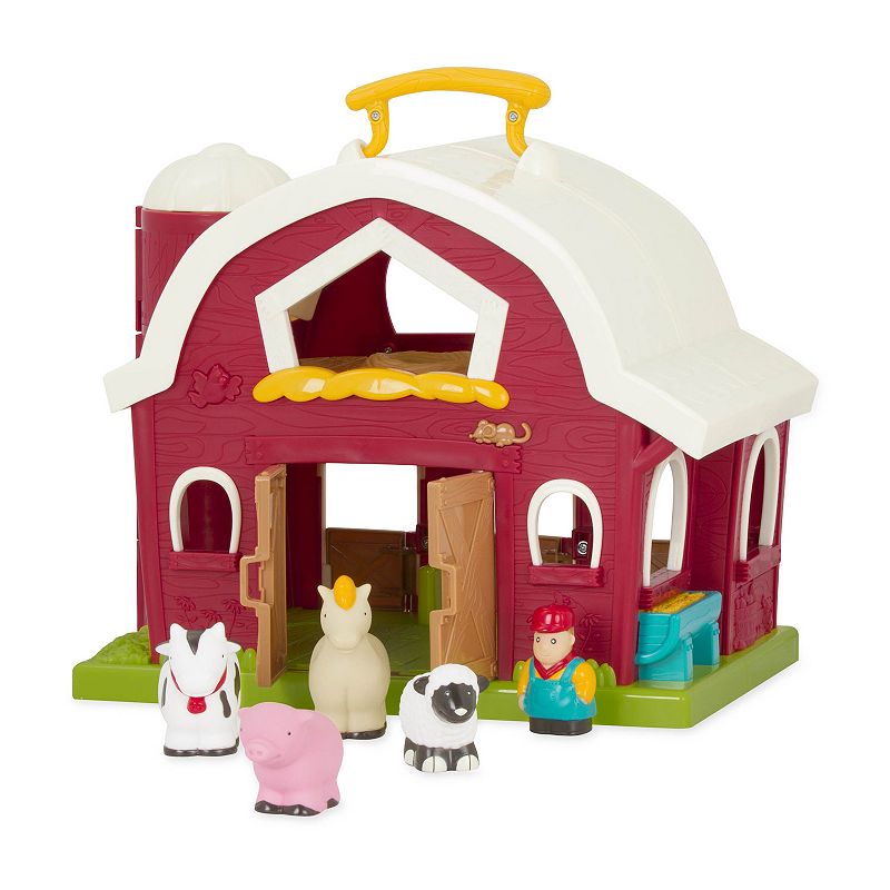Kaplan Early Learning Toddler s First Big Red Barn and Farm Animals