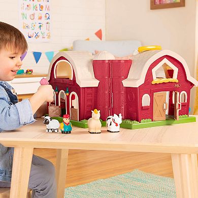 Battat Big Red Barn Pretend Playset