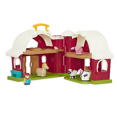 Battat Big Red Barn Pretend Playset