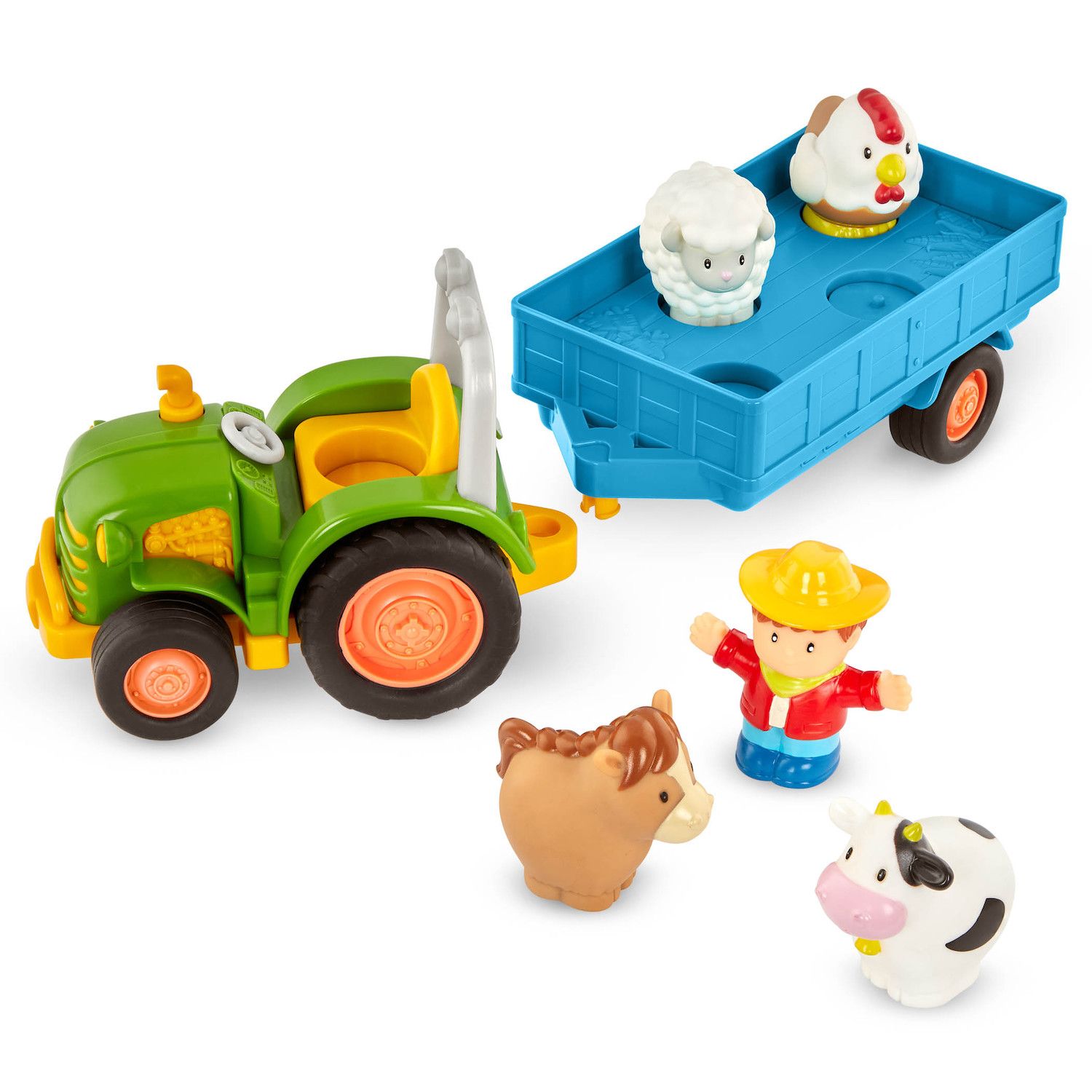Детский игровой набор Battat Farming Fun Tractor Pretend Playset