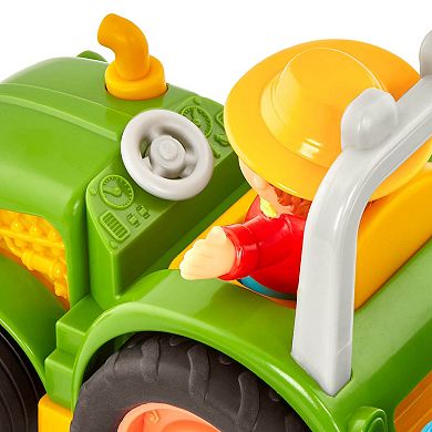 Battat Farming Fun Tractor Pretend Playset