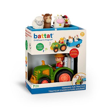Battat Farming Fun Tractor Pretend Playset