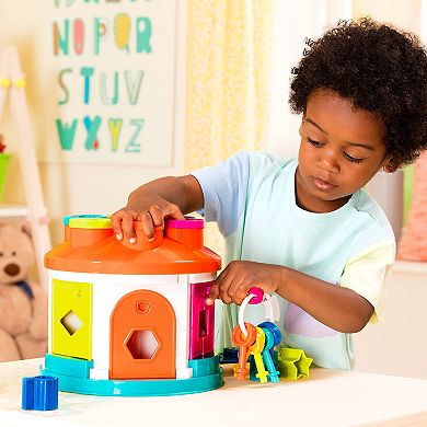 Battat Shape Sorter House Playset