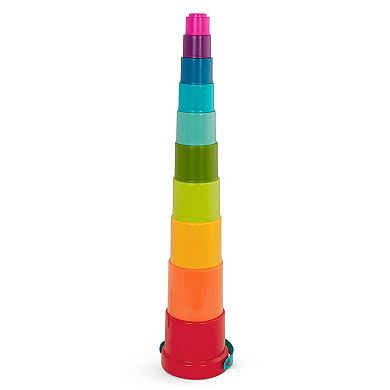 Battat Sort and Stack Cups Stacking and Building Playset