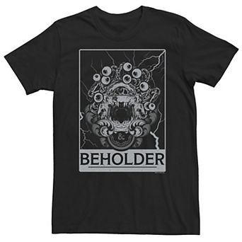 Big & Tall Dungeons & Dragons Beholder Tarot Card Tee
