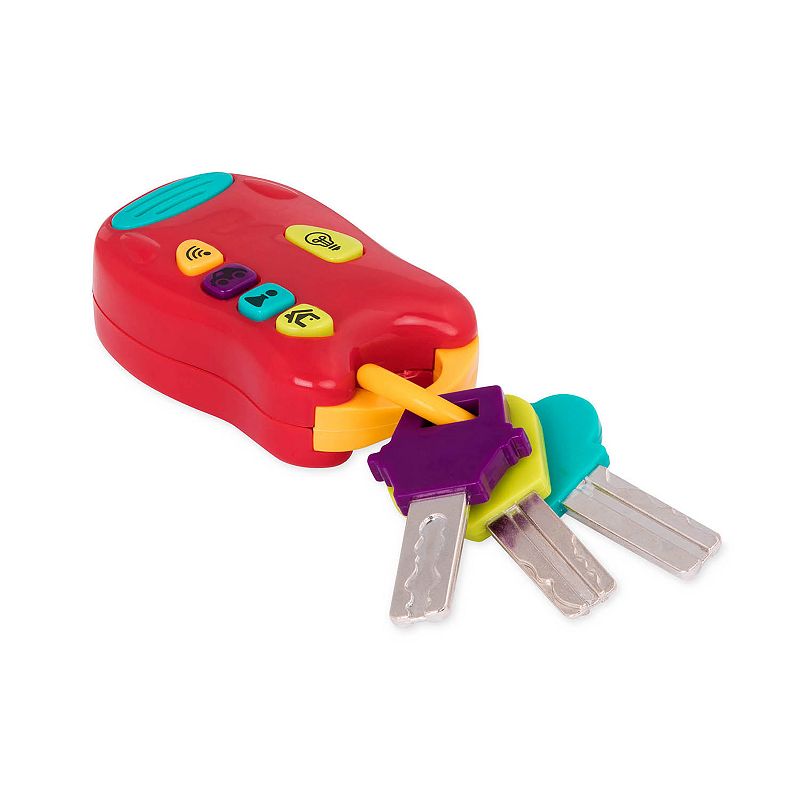 Battat Light & Sounds Baby Keys Toy, Multicolor
