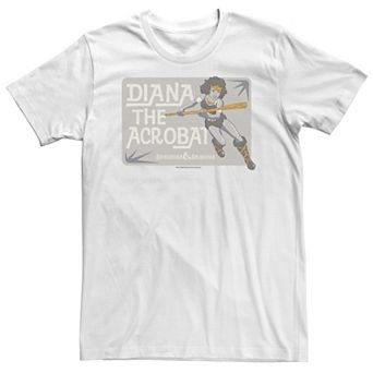 Big & Tall Dungeons & Dragons Diana The Acrobat Panel Tee