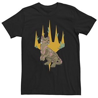 Big & Tall Magic: The Gathering Dinosaur Cat Logo Tee