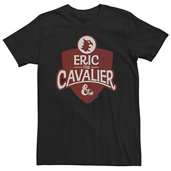 Big & Tall Dungeons & Dragons Eric The Cavalier Logo Tee