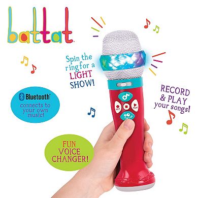 Battat Musical Light Show Microphone Music Toy