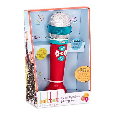 Battat Musical Light Show Microphone Music Toy
