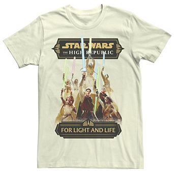Men's Star Wars Lighters Up High Poster Tee