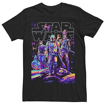 Men's Star Wars The Mandalorian Light It Up Tee