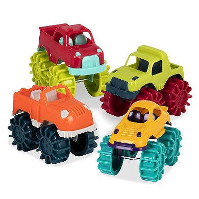 Battat Mini Monster Trucks Playset