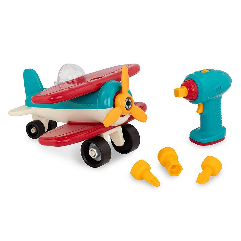 63935221 Battat Take-Apart Airplane Build Toy, Multicolor sku 63935221