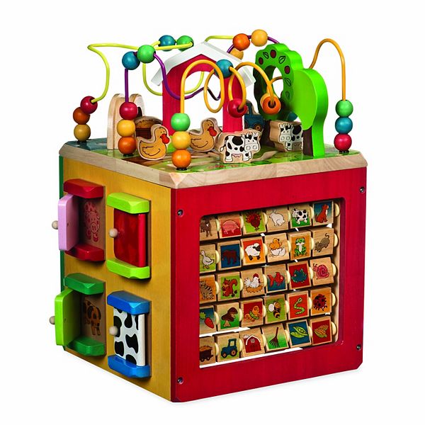 Battat Farm Activity Play Cube