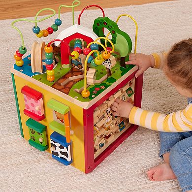 Battat Farm Activity Play Cube