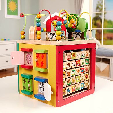 Battat Farm Activity Play Cube