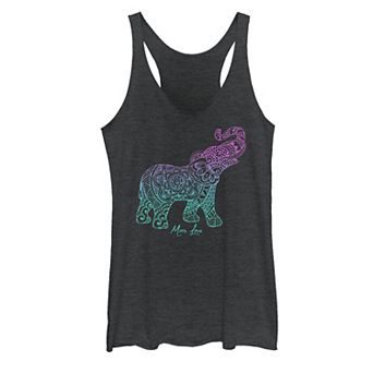 Juniors' Love More Graphic Tank Top