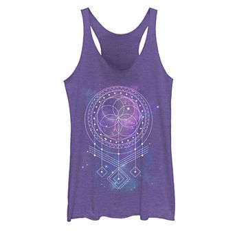 Juniors' Dream Catcher Sparkle Graphic Tank Top
