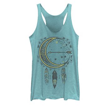 Juniors' Sun & Moon Dreamcatcher Tank Top