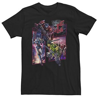 Big & Tall Transformers: War For Cybertron Autobot Panels Tee