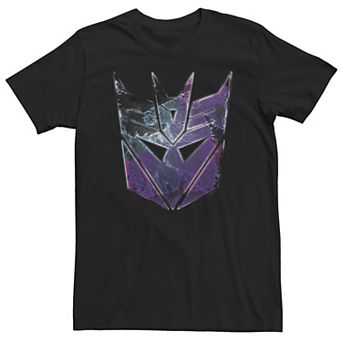 Big & Tall Transformers Decepticon Face Badge Tee