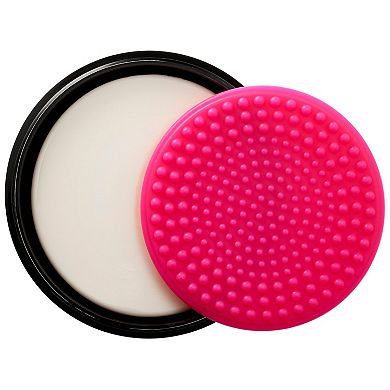 Solid Brush and Sponge Cleaner with Pad