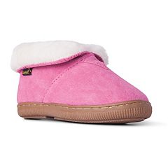 Girls Multi Coloured Spot On  Slipper Boots Pink Multi X2R038 