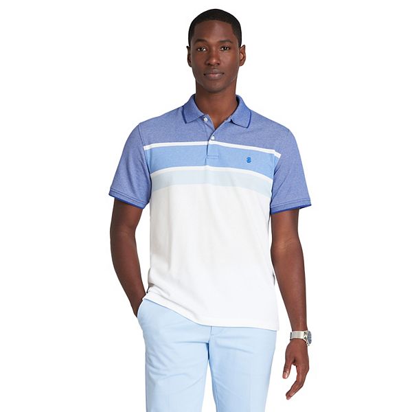 Men's IZOD Advantage Classic-Fit Performance Striped Polo