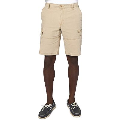 Men s IZOD Saltwater Classic Fit Stretch 10.5 inch Cargo Shorts