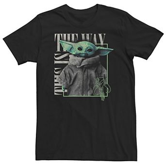 Big & Tall Star Wars The Mandalorian The Child Poster Tee