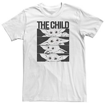 Big & Tall Star Wars The Child Stacked Panels Tee