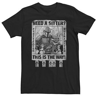 Big & Tall Star Wars Protection Guaranteed Poster Tee