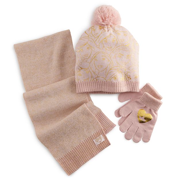 Girls Hat And Glove Sets