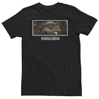 Big & Tall Star Wars The Mandalorian The Child The Stare Portrait Tee