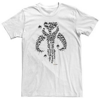 Big & Tall Star Wars The Mandalorian Mythosaur Bullet Hole Tee
