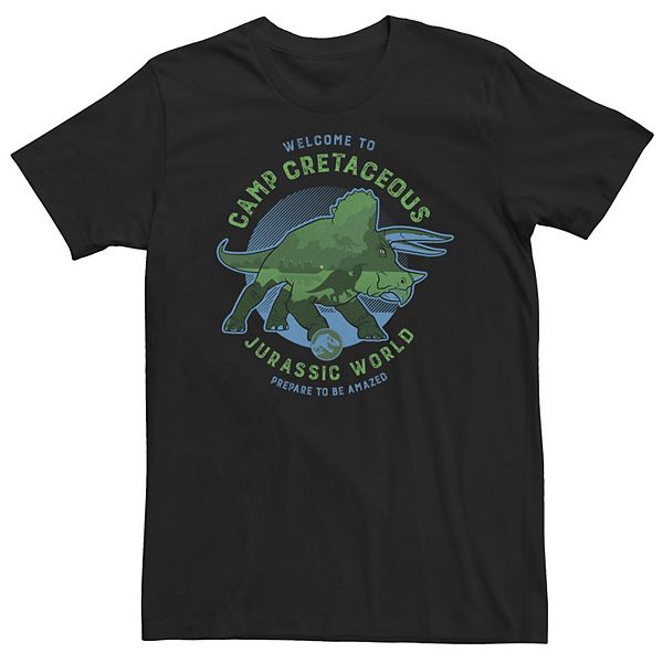 Big & Tall Jurassic World: Camp Cretaceous Welcome Triceratops Tee