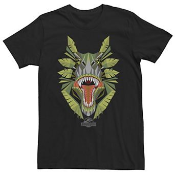 Big & Tall Jurassic World Tikisaur Leaf Face Roar Tee