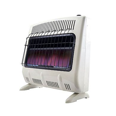 Mr Heater 30000 BTU Vent Free Blue Flame Propane Gas Wall or Floor Indoor Heater