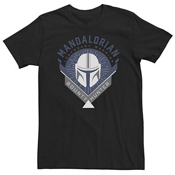 Big & Tall Star Wars The Mandalorian Warrior Emblem Tee