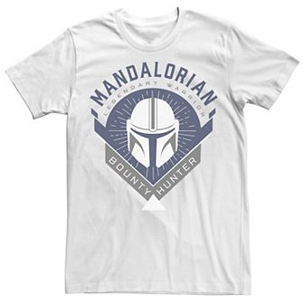 Big & Tall Star Wars The Mandalorian Warrior Emblem Tee